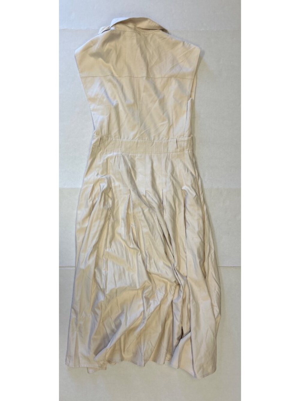 EN SAISON Quince Midi Dress Ecru Size Large NWT - Picture 6 of 9